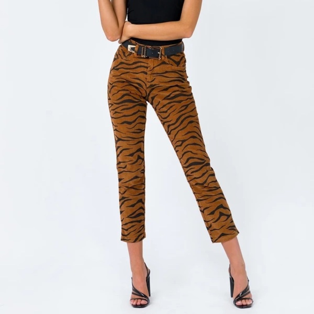 Animal Print Pants